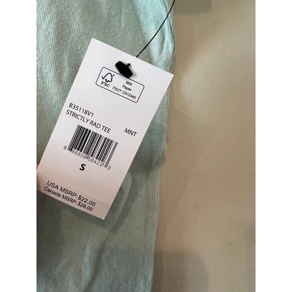 Volcom Graphic short sleeve t shirt mint green S - Picture 5 of 6